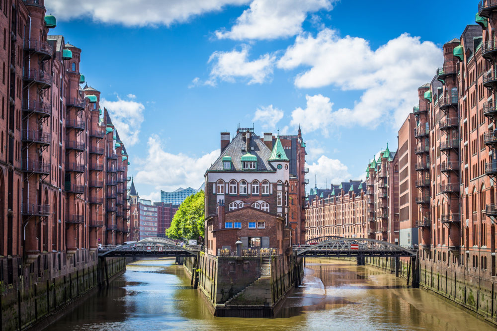 Hamburg Speicherstadt Kanäle