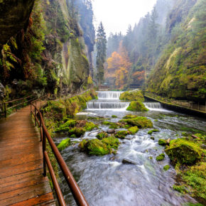 Sachsen Sächsische Schweiz Kamnitzklamm