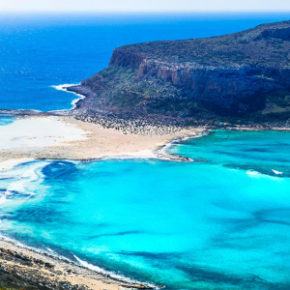 Griechenland Kreta Balos Bay Panorama