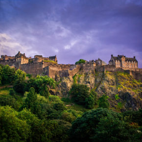 Schottland Edinburgh Schloss