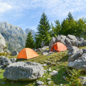 Albanien Camping