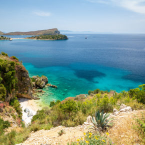 Albanien Porto Palermo Bucht