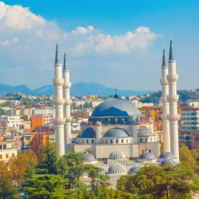 Albanien Tirana Moschee