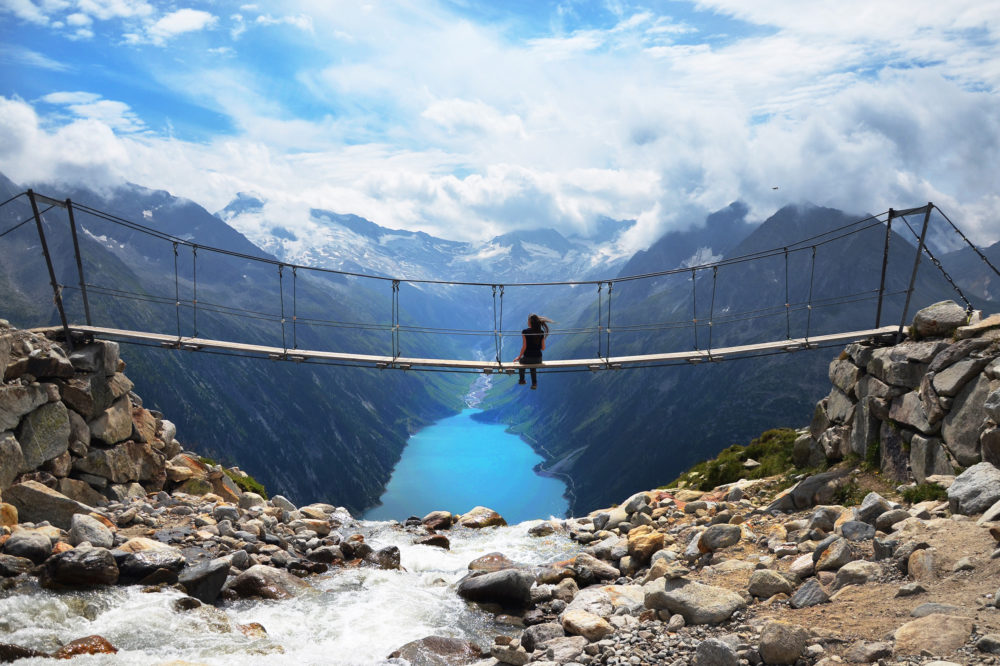 Österreich Zillertal Schlegeisspeicher