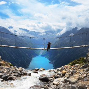 Österreich Zillertal Schlegeisspeicher