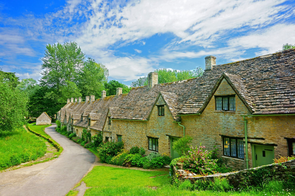 England Bibury Häuser