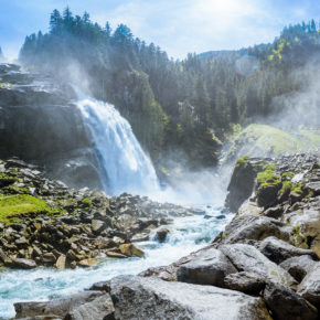 Österreich Salzburger Land Krimmler Wasserfälle