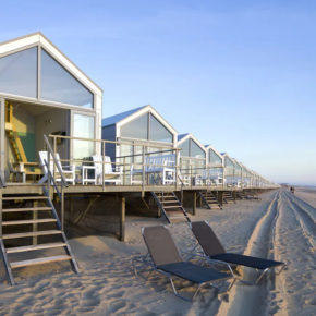 Strandhäuser des Ferienparks Julianadorp Strandhuisjes