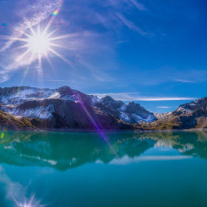 Österreich Vorarlberg Lünersee