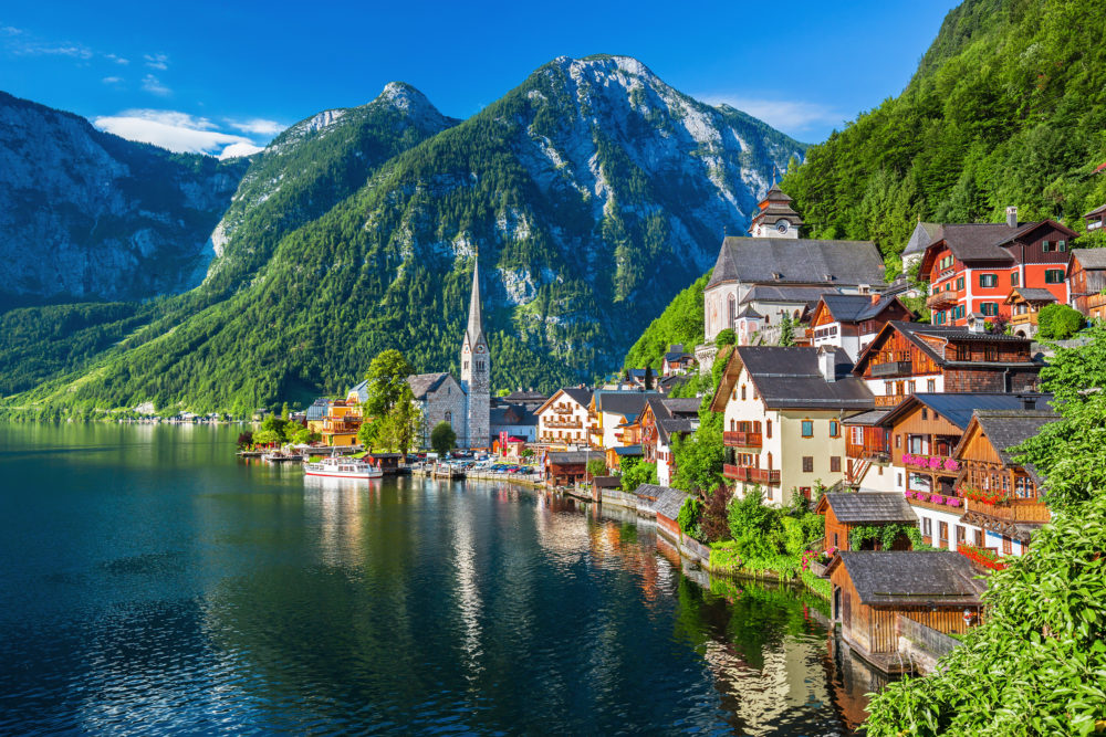 Hallstatt Österreich Salzkammergut