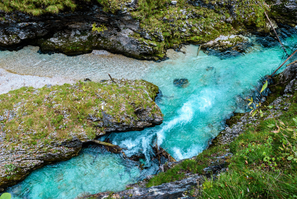 Deutschland Alpen Leutaschklamm River