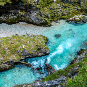 Deutschland Alpen Leutaschklamm River