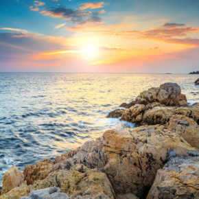 Kroatien Rovinj Strand