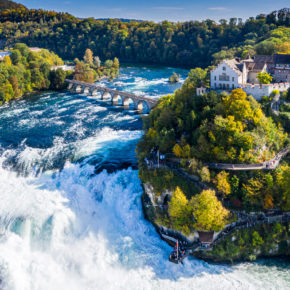 Deutschland Bodensee Rheinfall