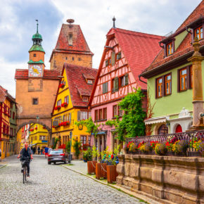 Deutschland Rothenburg Stadtmitte