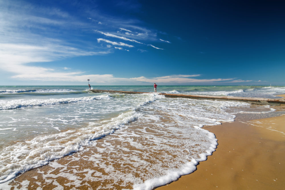 Italien Lido de Jesolo Strand