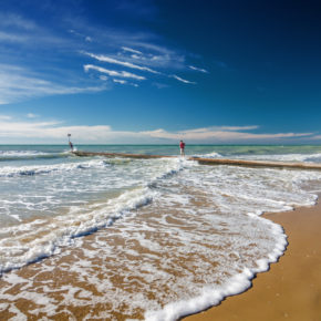 Italien Lido de Jesolo Strand