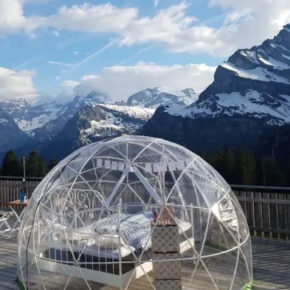 Außergewöhnliches Erlebnis: 2 Tage in Bubble-Suite in der Schweiz nur 70€