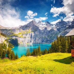 Schweiz Oeschinensee