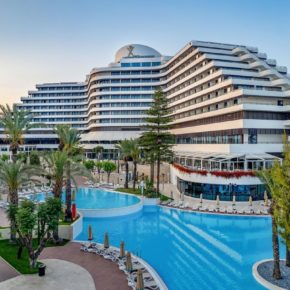 Purer Luxus in der Türkei: 6 Tage im TOP 5* Luxushotel mit All Inclusive, Flug, Transfer & Zug nur 494€